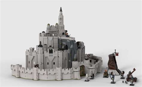 Lotr Minas Tirith Lego Idea Kit Fully Supported