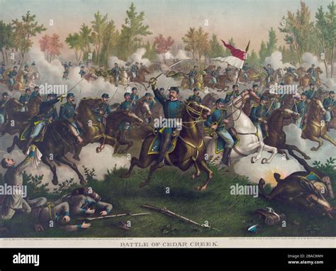 Us Civil War Shenandoah Valley Campaign Of 1864 Battle Of Cedar Creek