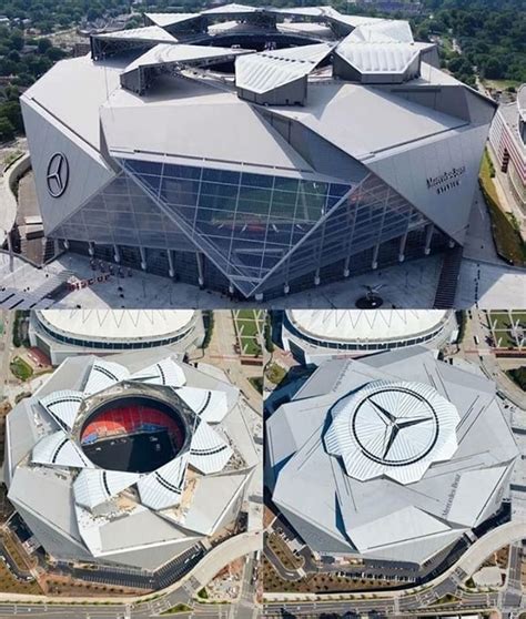 Atlanta Uniteds Mercedes Benz Stadium Is A Thing Of Architectural