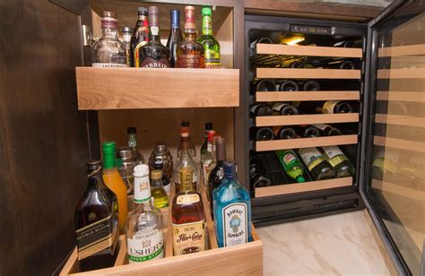 Within our beautifully appointed store you will find a substantial selection of beers, wyoming made. Liquor-Cabinet-Drawer-Pullouts | Greenbrook Design Center