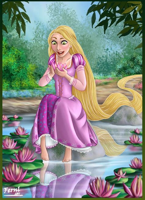 Tangled By Fernl On Deviantart Disney Art Rapunzel Kid Movies Disney