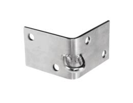 Corner Bracket External 100 x 100mm Stainless by MIAMI STAINLESS