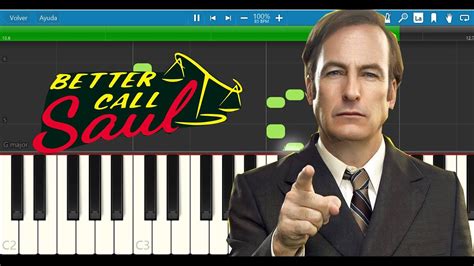 Better Call Saul Theme Saul Goodman Piano Tutorial Acordes Chordify