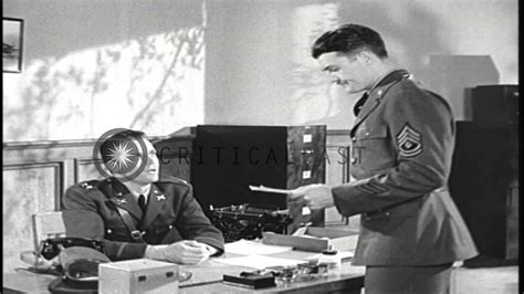 Us Soldiers Are Shown A Training Film On Sex Hygiene In The War Department Theatehd Stock