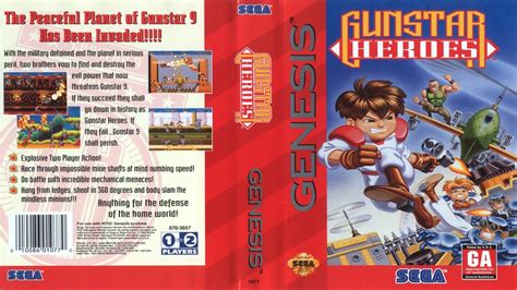Sega Genesis Gameplay Review Gunstar Heroes Hd Full 60fps ️ Resumen Del