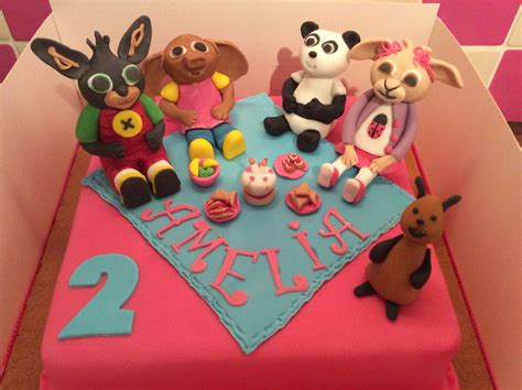 Bing Bunny And Friends Character Cake Bunny Cake Bing