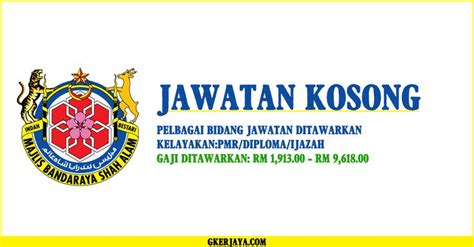 Immediate admission at panasonic aircond factory sek 21 shah alam special for malaysians only!! Jawatan kosong terkini Majlis Bandaraya Shah Alam | Kepada ...