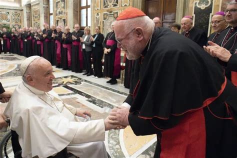 German Bishops Meet With Pope Francis At The Vatican Amid Concern Over