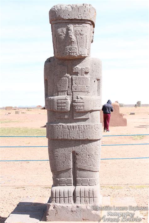 Significa en griego una sola piedra (mono = uno / litos = piedra). Monolito Ponce tiwanaku | El monolito de Ponce es una ...