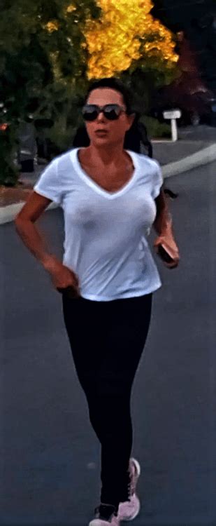 Milf With Bouncing See Through Tits Out For A Jog P Basically Naked Boobs Forum