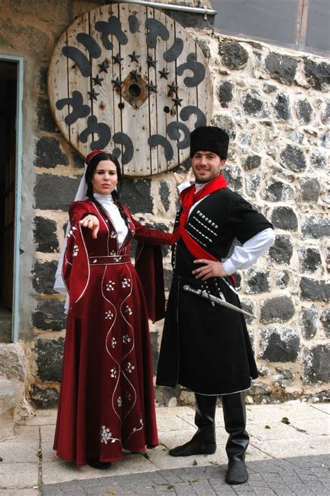 Circassians In Israel Traditional Outfits Culture Clothing Israel