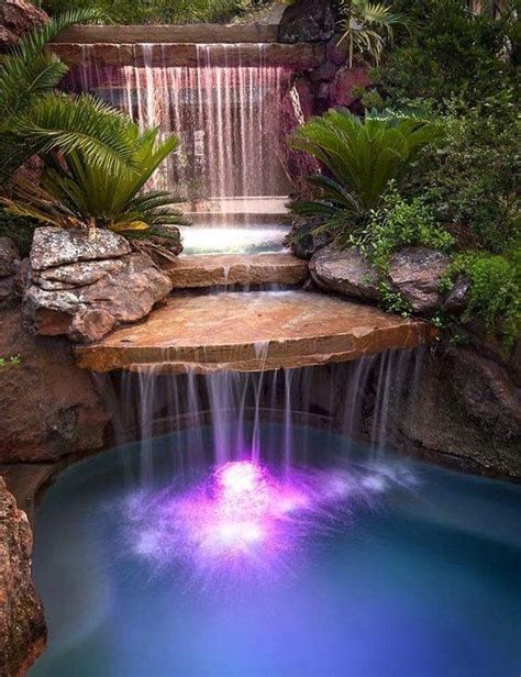 25 Swimming Pool With Waterfalls Ideas For Outstanding