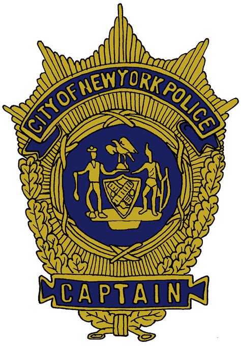 Nypd Badge 4 Captain By Historymaker1986 On Deviantart