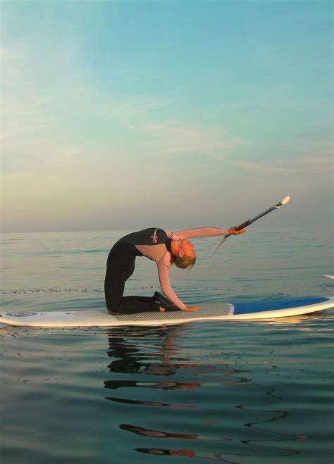 Take Your Workout To The Water With Sup Yoga Workoutwednesday