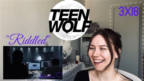 Teen Wolf 3x18 Riddled Reaction Youtube