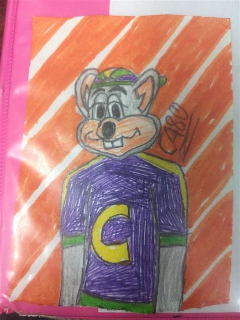 Avenger Chuck E Cheese Drawing I Did Chuck E Cheese Cheese Drawing