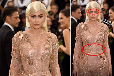 Kylie Jenner Accused Of Photoshopping Past Met Gala Looks To Trim Waist