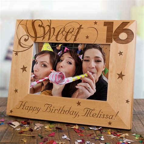 Personalized Sweet Sixteen Picture Frame Tsforyounow