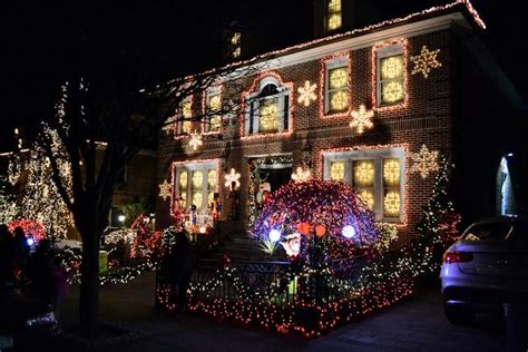 Dyker Heights Christmas Lights Brooklyn Ny Різдвяні вогні Дайкер
