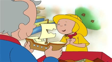 Caillou Under Sail Reversed Youtube