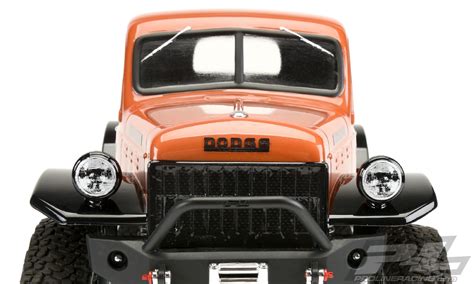 Pro Line 1946 Dodge Power Wagon Clear Body For 123 313mm Wb