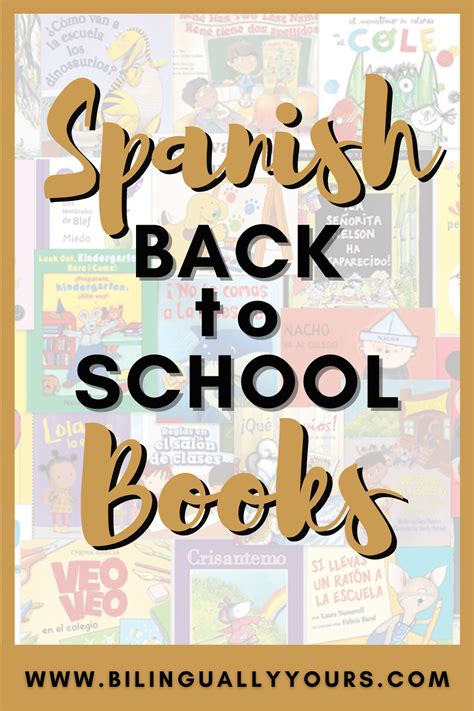 The Best Spanish Back To School Books For Kids Bilingually Yours