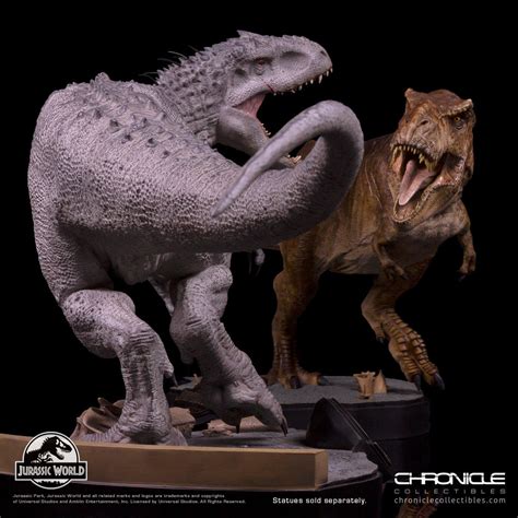 Jurassic World Final Battle T Rex Statue Preview From Chronicle Actionfigurenews Ca