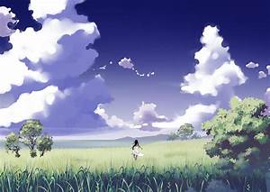 Anime, Nature, Clouds, Wallpapers, Hd, Desktop, And, Mobile