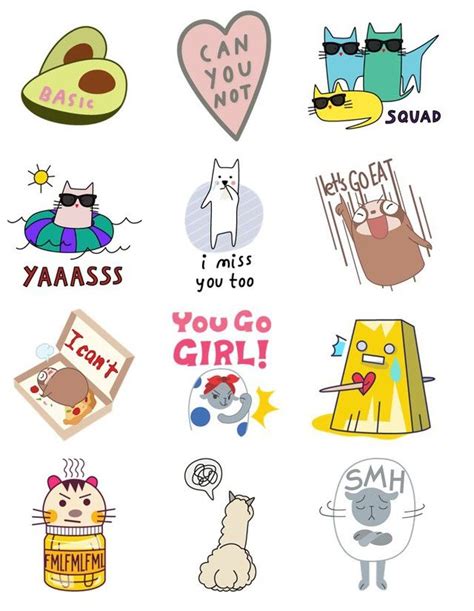 The 12 Snapchat Stickers Youll Use The Most Back To School Fashion