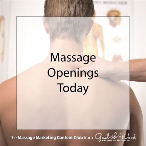 Free Massage Marketing Content Samples Massage Marketing Massage Business Massage Therapy