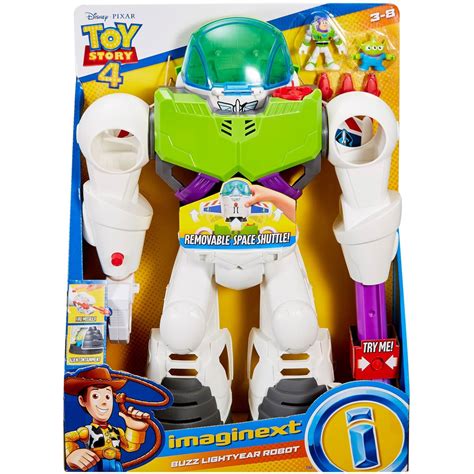 Fisher Price Disney Pixar Imaginext Toy Story 4 Buzz Lightyear Robot