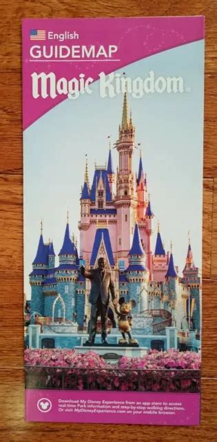 2021 Walt Disney World Magic Kingdom Guide Map English June 2021 Map 2