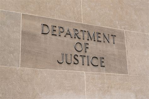 Justice Department News