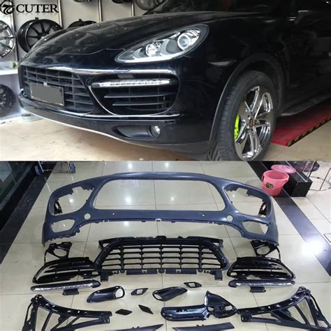 Gts Turbo Style Pp Front Bumper Car Body Kit For Porsche Cayenne