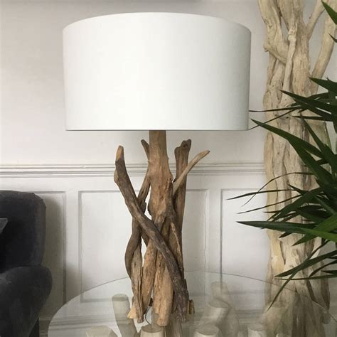 Branched Driftwood Table Lamps By Doris Brixham