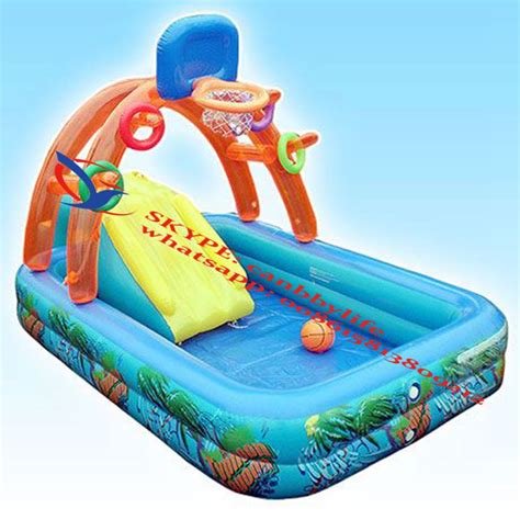 A repair patch is 3. Hot Sale Multifunction Inflatable Splash Paddling Pool ...