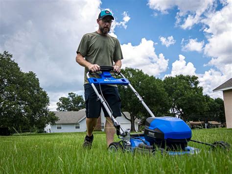 If you have a medium to large sized lawn then a battery lawn mower is preferable to corded electric mower. Kobalt 80V Self-Propelled Mower Review | Pro Tool Reviews