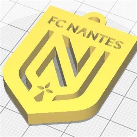 Profitez de toutes les infos foot, des matches en direct (résultats, compos. Télécharger modèle 3D gratuit Logo FC Nantes ・ Cults