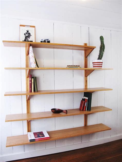 Up to you to design your own wall shelving: CLARA 4 SHELVES Modular shelving Wall mounted bookshelves ...
