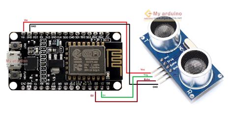 Esp8266 Nodemcu Hc Sr04 Ultrasonic Sensor With Arduino Ide 49 Off