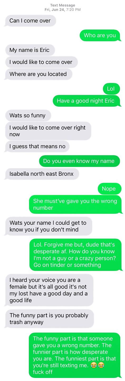 40 Of The Funniest Wrong Number Responses Ever Bored Panda