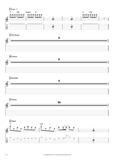 Sleep Tab By My Chemical Romance Guitar Pro Full Score Mysongbook