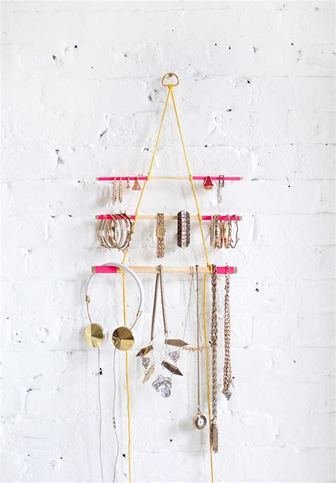 My Diy Hanging Jewelry Holder