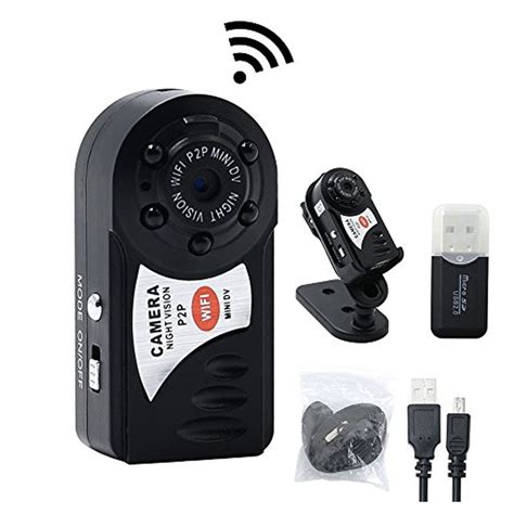 Mini P2P Wireless WIFI Spy Hidden Camera DV Video Recorder DVR Night