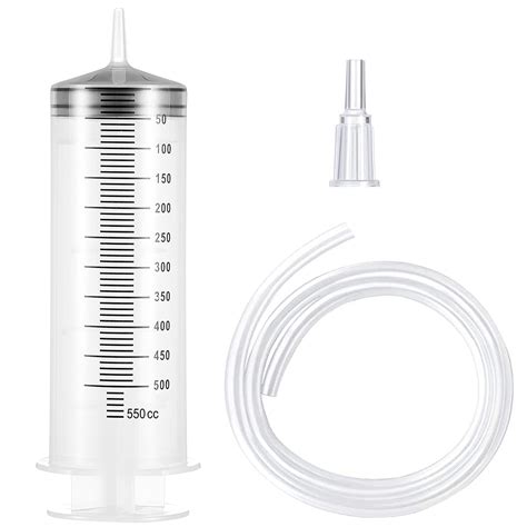 Buy Ml Large Syringe With Inch Tube Extra Big Plastic Garden Syringes For Liquid
