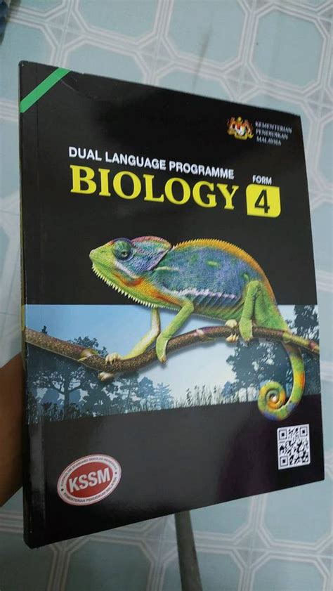 Buku Teks Bio Tingkatan 4 Kssm Dlp / Buku Teks Digital Biologi