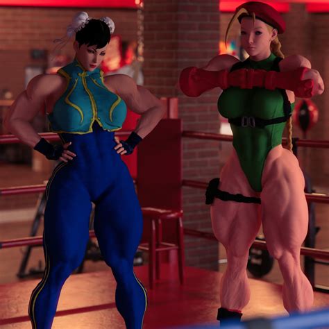 Rule 34 2girls 3d Abs Asian Female Blonde Hair Boxing Ring Cammy