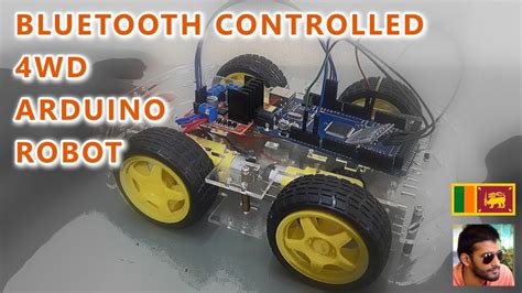 Arduino Project 2 Bluetooth Controlled 4wd Robot Car Youtube