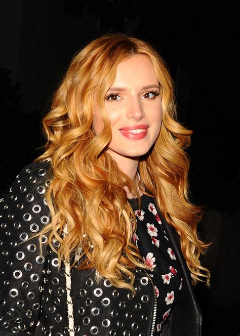 11 bella is a very talented model turned actress who is starring in two upcoming films; BELLA THORNE Night Out in West Hollywood 02/03/2016 - HawtCelebs