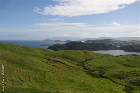 Beautiful Scenery Of The North Island New Zealand Stockfotos Und